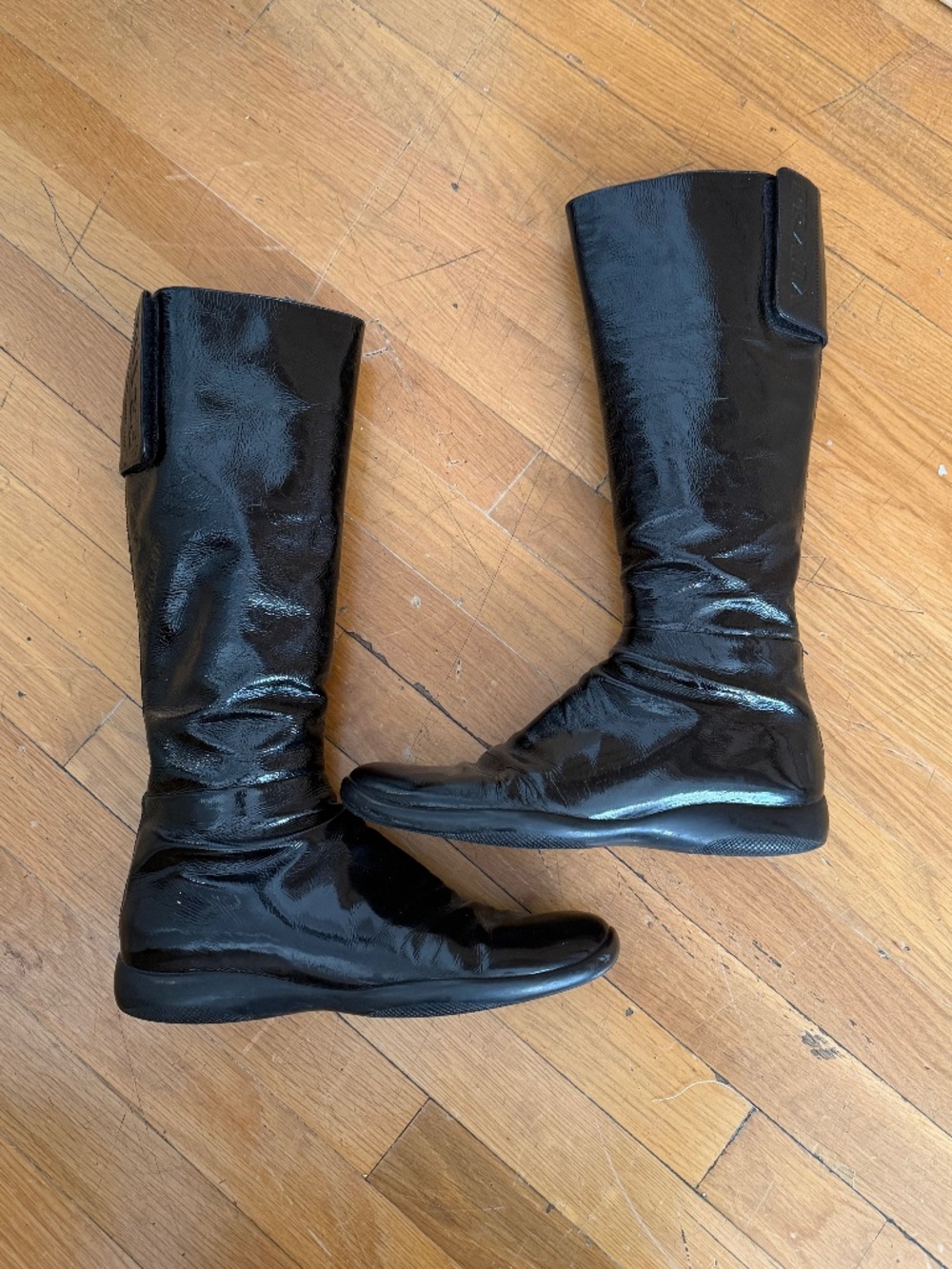 vintage Prada tall boots size 39
